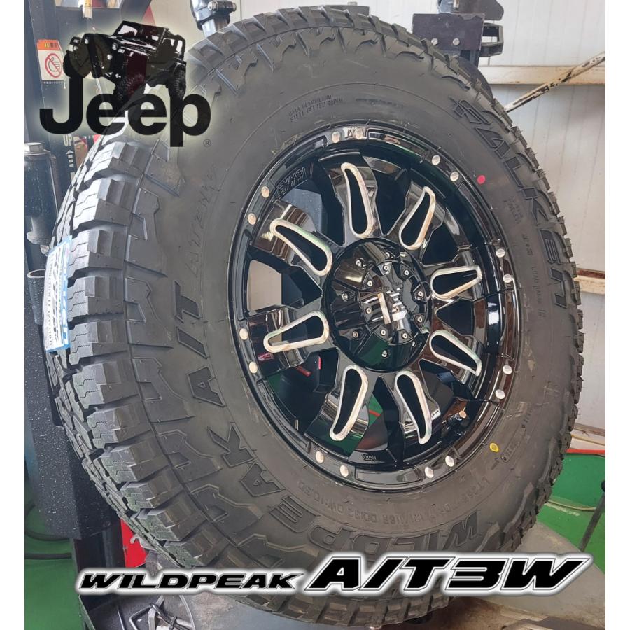 ラングラー・ルビコン JL/JK用オールテレインタイヤ(新車外し)4本 WILDPEAK オールテレンタイヤ JEEP ラングラー JL JK RAV4 新品タイヤ