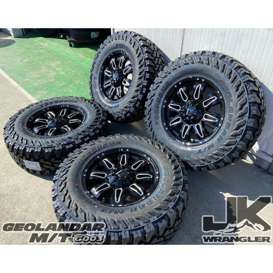 GEOLANDAR JL JK ラングラー 17インチ タイヤホイールセット 4本組 1台