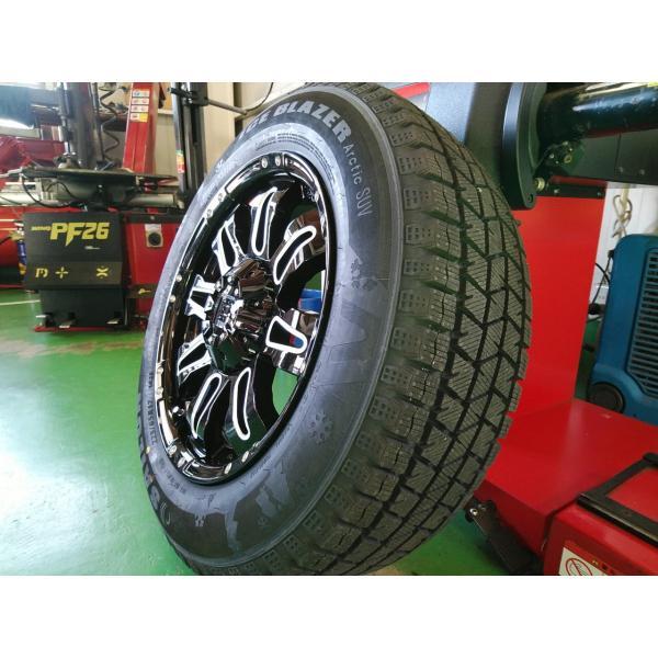 スタッドレス タイヤホイール 17インチ Balano バレーノ SAILUN WST1 225/65R17 RAV4 デリカD5 エクストレイル CHR CX5｜wat｜04