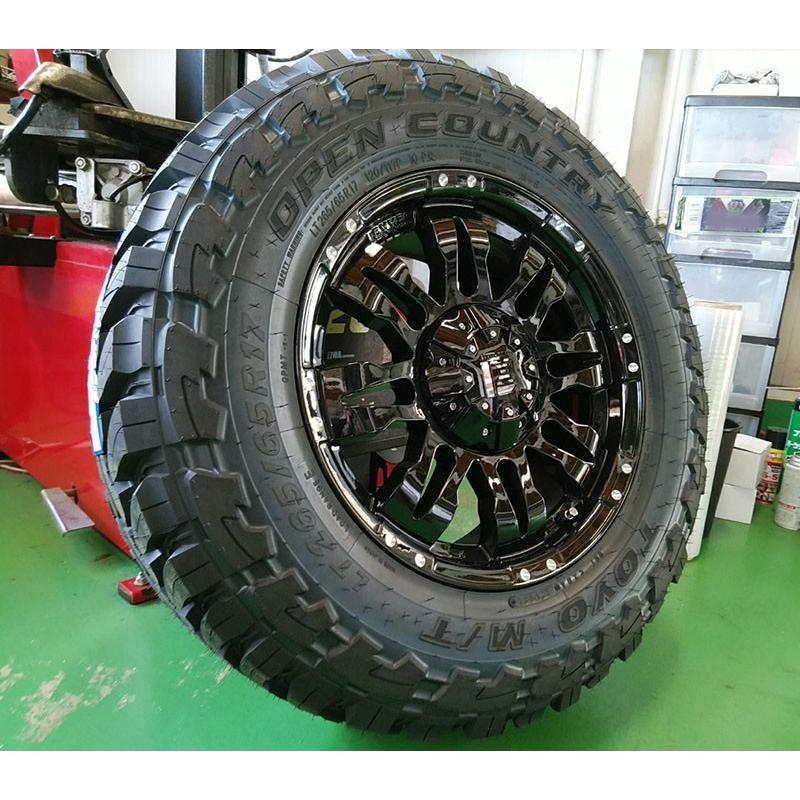 新品 4本セット 150 プラド タイヤホイール 265/70R17 TOYO