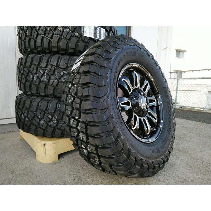 バルベロGoodyear 17インチ タイヤ・ホイールセット オールテレーン パジェロ 17インチ 新品タイヤホイールセット