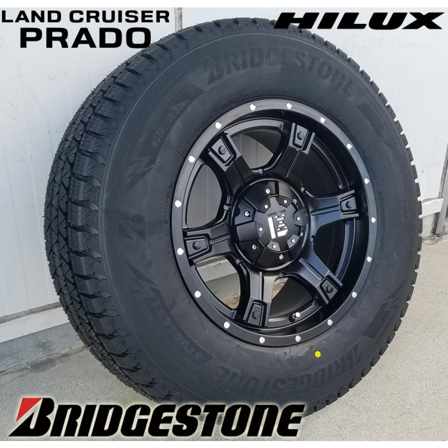 265/60/18 プラド　ブラックエディション　スタッドレス　ブリザック BRIDGESTONE 国産スタッドレス LEXXEL OutLaw ハイラックス