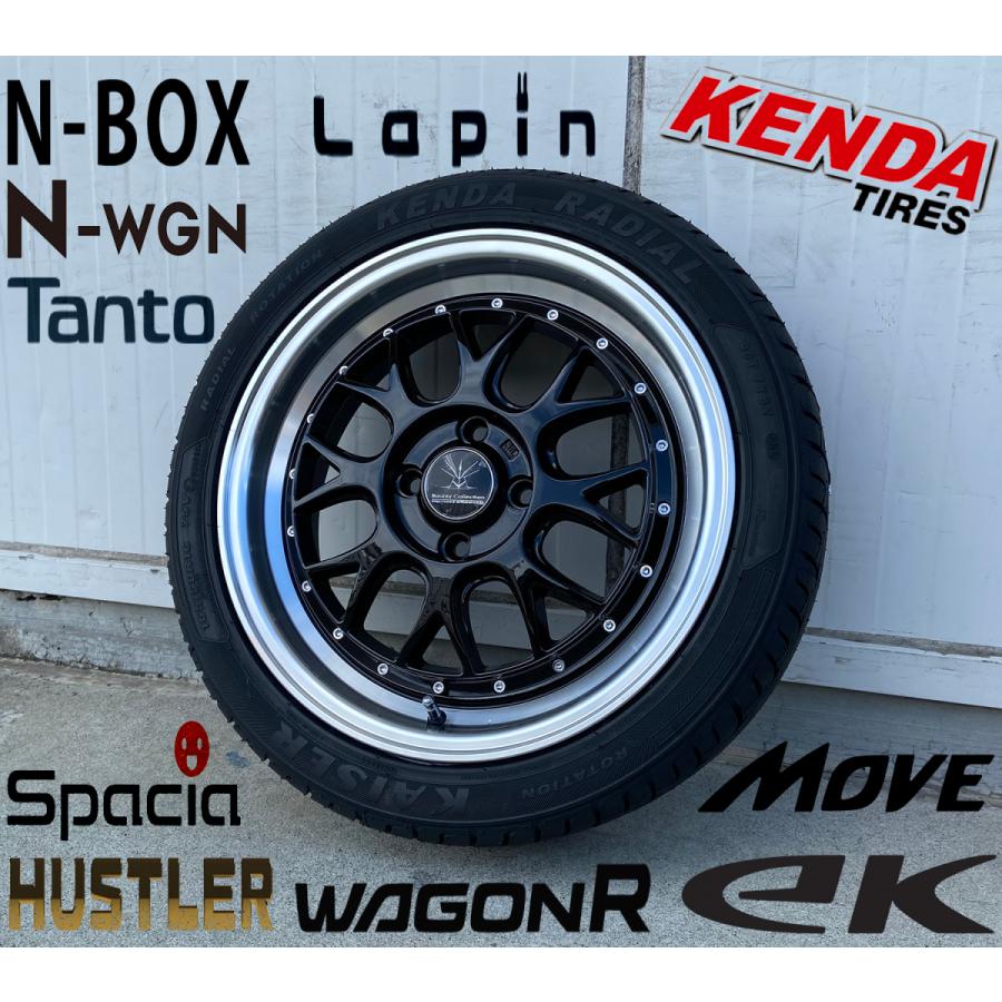 KAISER（KENDA） 軽自動車 Nボックス タント ワゴンR タイヤホイール 4