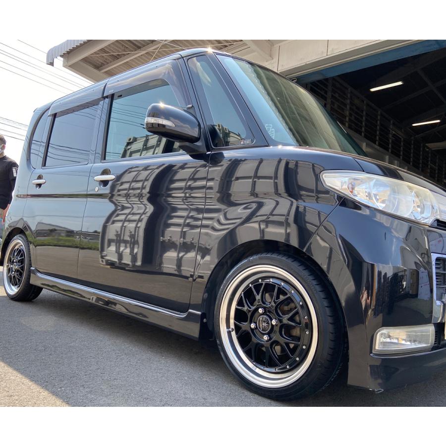 カールソン★希少軽自動車無加サイズ165タイヤ付!16インチ!タントN-BOX カールソン 希少ワイドサイズバリ山165引張SET 16インチ タントN