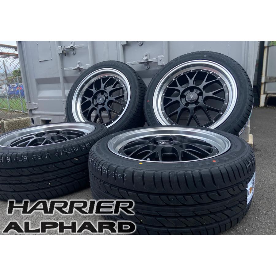 ★モデリスタ★ハリアー純正　アルミホイール　245/45R19 タイヤセット ☆モデリスタ☆ハリアー純正 アルミホイール 245/45R19 美品