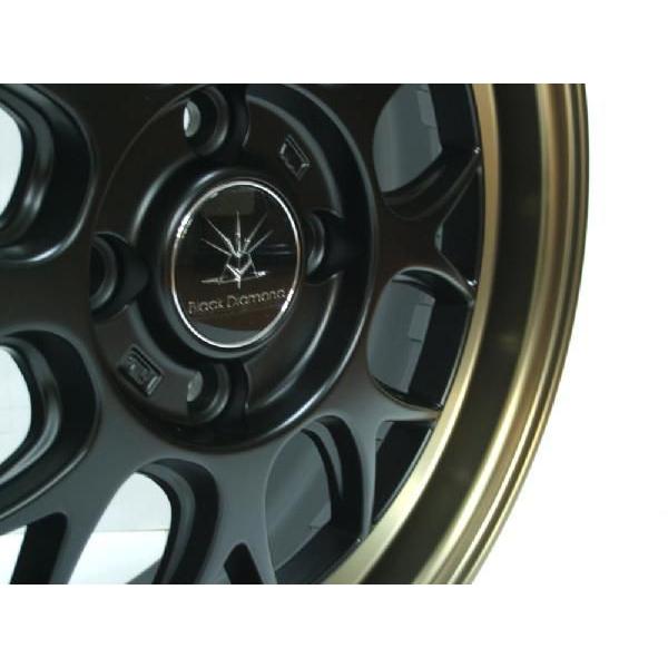サマータイヤホイールセット 165/40R16 ブラックダイヤモンド BD00
