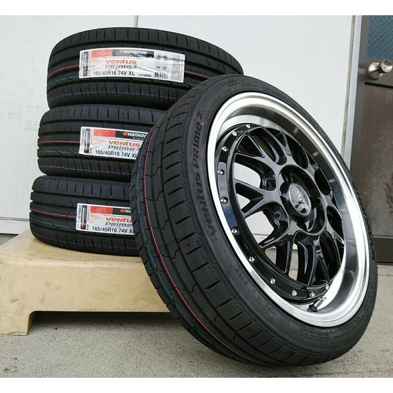エクスタ 165/45R16 軽自動車用タイヤホイールセット 16インチ エクスタ 165/45R16 軽自動車用タイヤホイールセット 16インチ