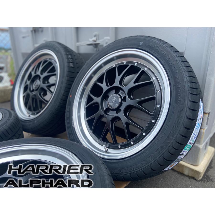 ヴェルファイア　タイヤ・ホイール　245/40/19　バリ山 ヴェルファイア BD00 19インチ 8.5J +35 特選タイヤ 245/40R19