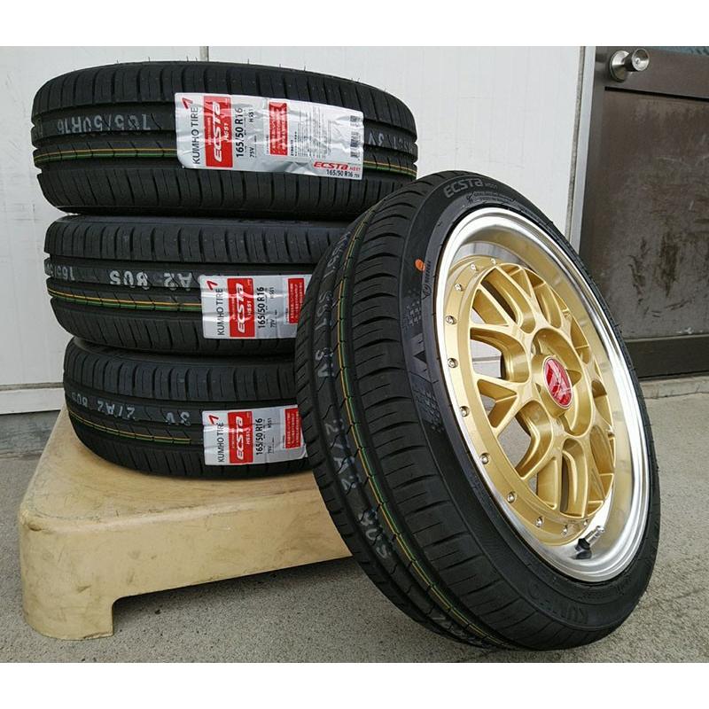 エクスタ 軽自動車 軽用 タイヤホイール 16インチ BD00 クムホ ECSTA