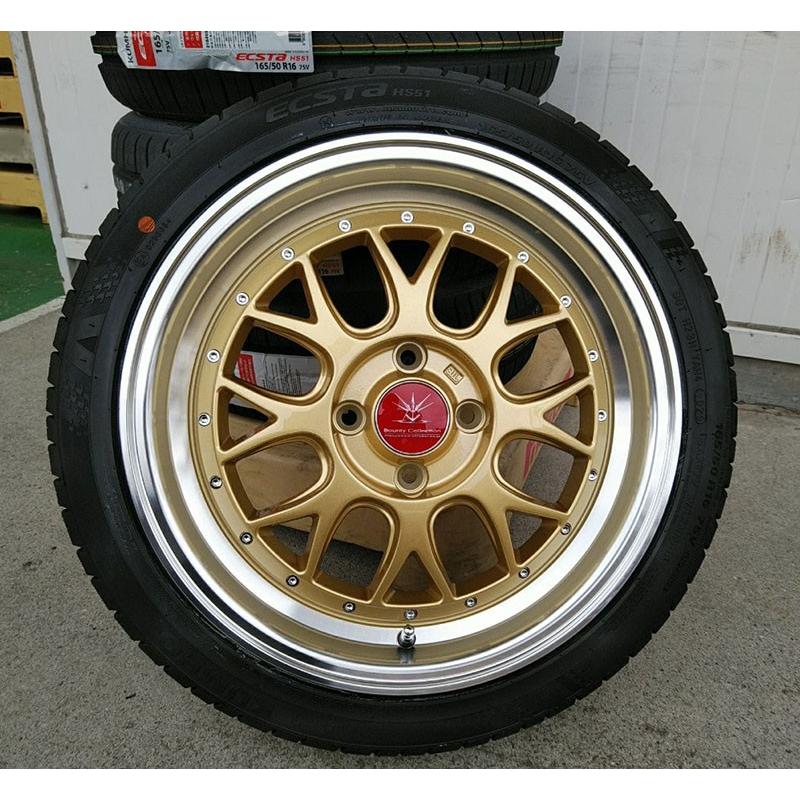 エクスタ 軽自動車 軽用 タイヤホイール 16インチ BD00 クムホ ECSTA
