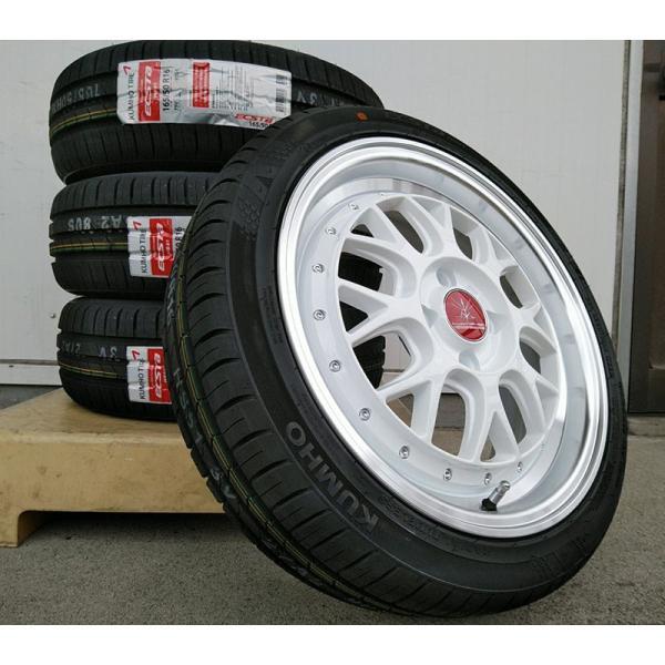 軽自動車 軽用 タイヤホイール 16インチ BD00 クムホ ECSTA HS51 165/50R16 WAT 通販