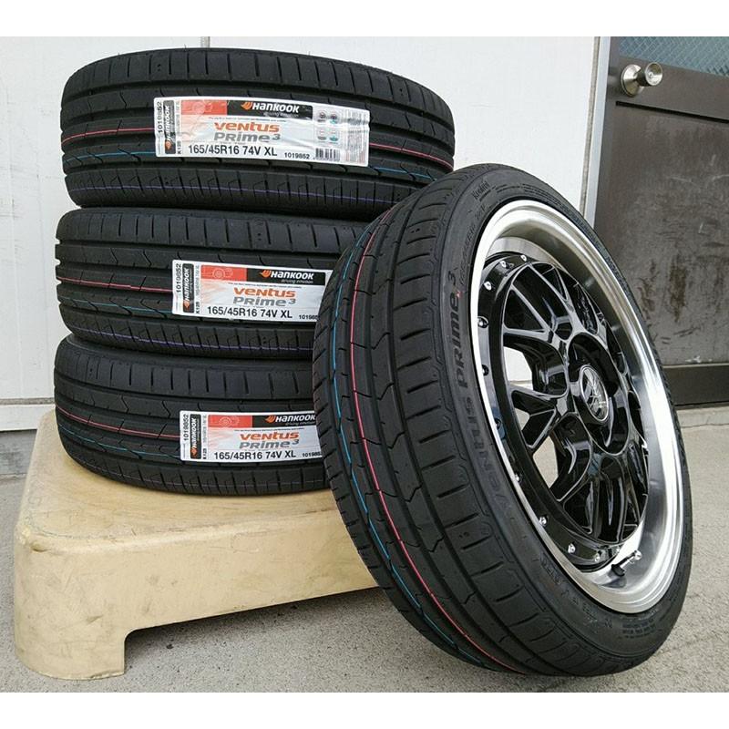 165/45R16 軽自動車用タイヤホイールセット 16インチ BD00 ハンコック 新品4本セット｜wat｜08