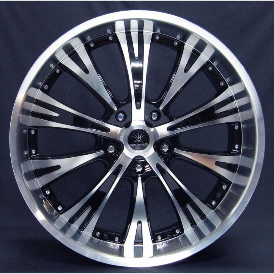 送料無料!!】ランクル100.200専用!!BLACK Diamond BD10 24in ヨコハマ 