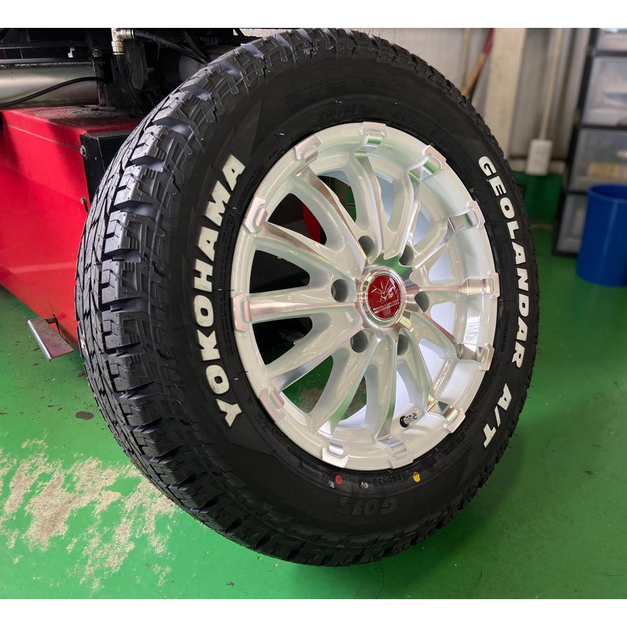 ジオランダーX-AT 215\65R16 WR-Vホイール　ホワイトレター ジオランダーX-AT 2155R16 WR-Vホイール ホワイトレター