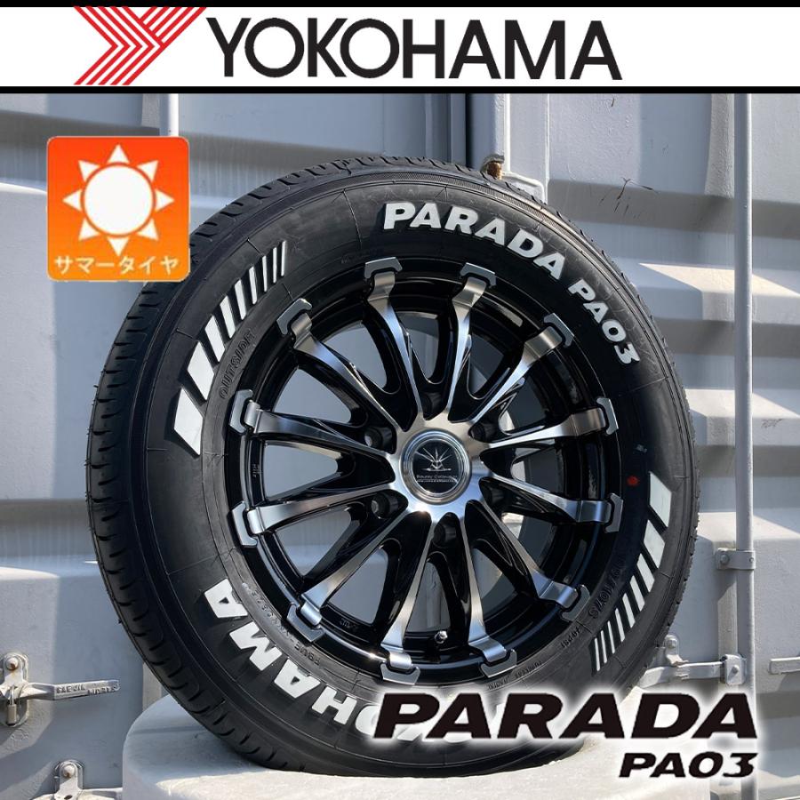 PARADA 【車種】200系ハイエース | 新品 サマータイヤ YOKOHAMA PA03