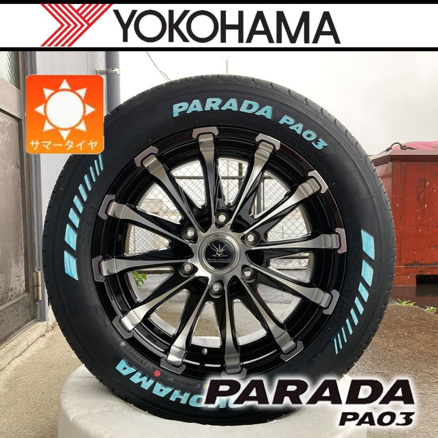 PARADA 【車種】200系ハイエース | 新品 サマータイヤ YOKOHAMA PA03 