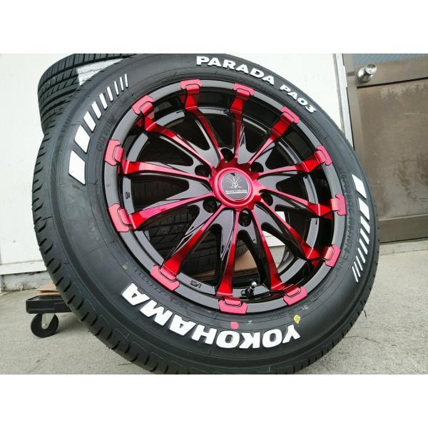 PARADA PA03 ハイエース専用 ホイール タイヤホイールセット