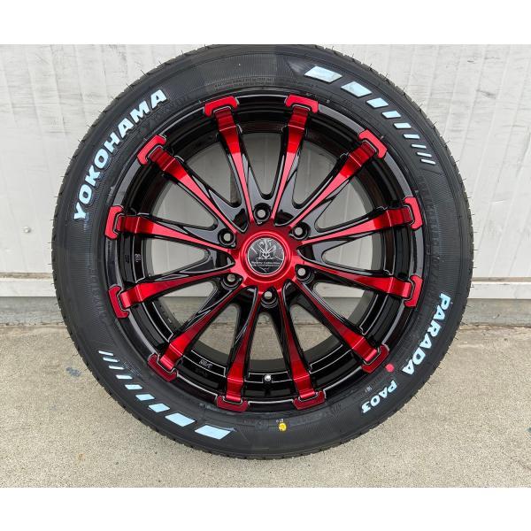 超美品‼️ハイエース外し225/50R18 ヨコハマPARADA 4本セット 美品 ハイエース 18インチ ヨコハマ パラダ 225/50R18