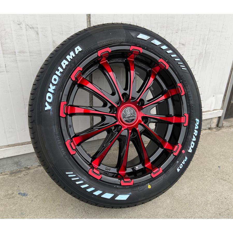 ヨコハマ　パラダ　ホワイトレター　225/50R18 2022年製　中古　2本 ヨコハマ パラダ ホワイトレター 225/50R18 2022年製 中古 2本