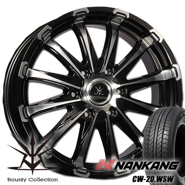 NANKANG トヨタ ハイエース(200系)用 225/50R18 107/105T CW20 BD12 ブラックポリッシュ サマータイヤ ...