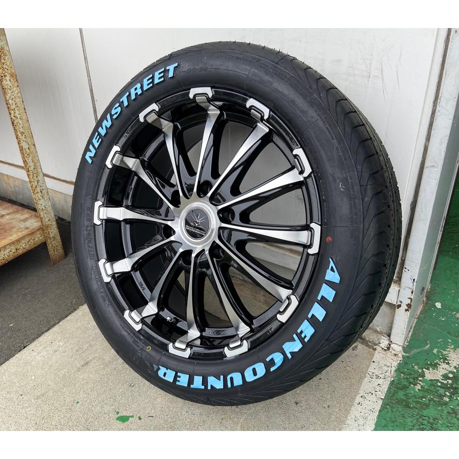 車検対応 200系ハイエース レジアスエース タイヤホイールセット 18 