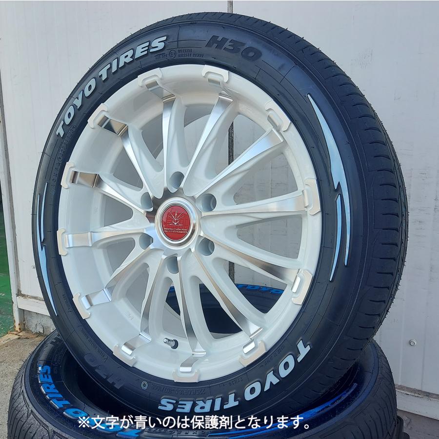 ハイエース 車検対応 タイヤホイールセット18インチ TOYO H30 225