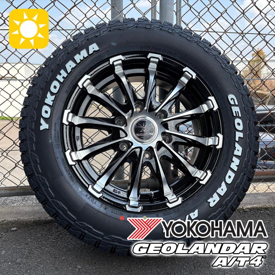 GEOLANDAR ジオランダー AT4 G018 215/65R16 × Bounty Collection BD12