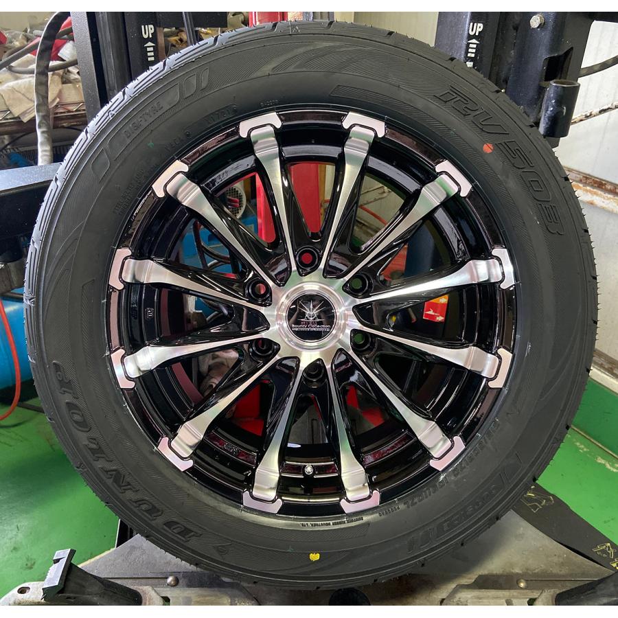 DUNLOP 車検対応品 200系ハイエース タイヤホイールセット 17インチ