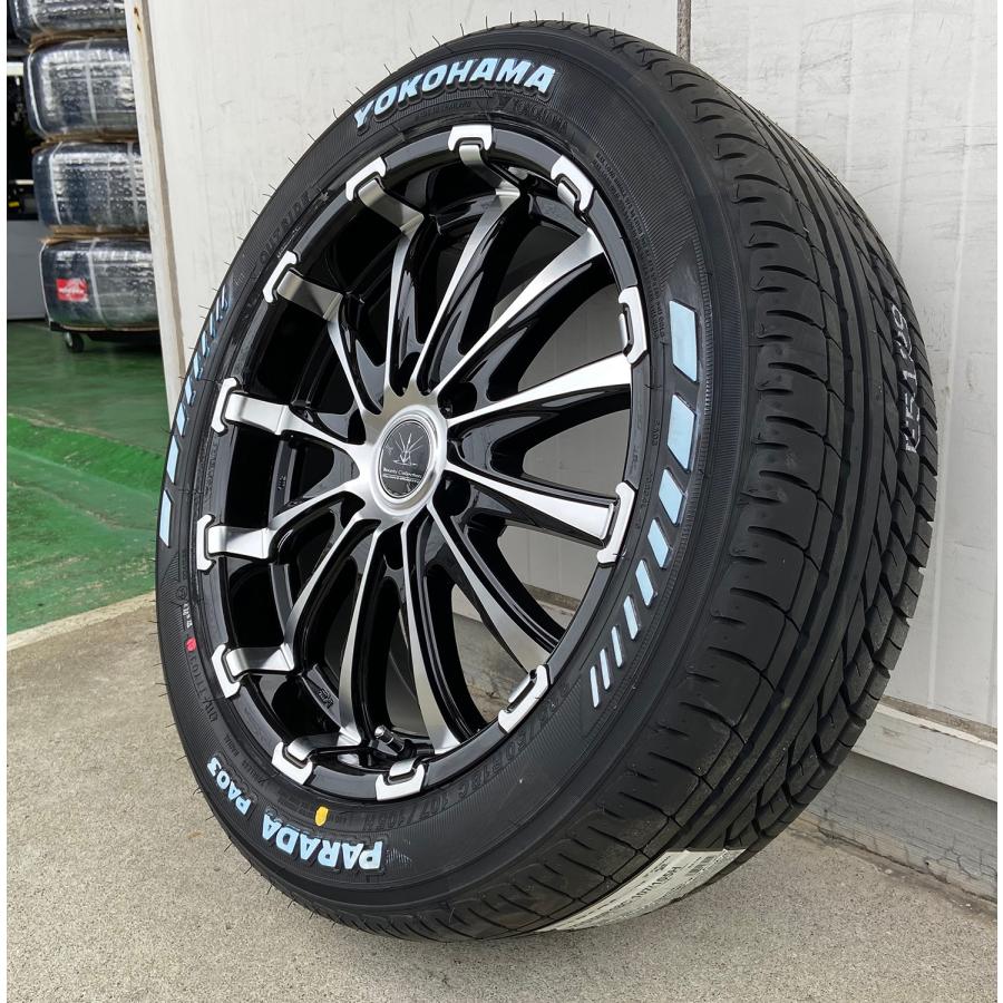 PARADA PA03 車検対応 バン規格適合 18インチ BD12 ハイエース PARADA PA03 車検対応 バン規格適合 18インチ BD12 ハイエース