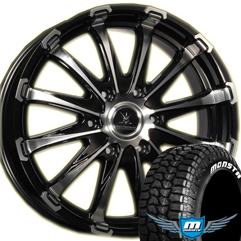 MONSTA TYRES 200系ハイエース レジアスエース 車検対応 16インチ
