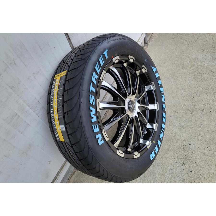 ハイエース 200系 タイヤホイール 17インチ 215/60R17 車検対応 BD12