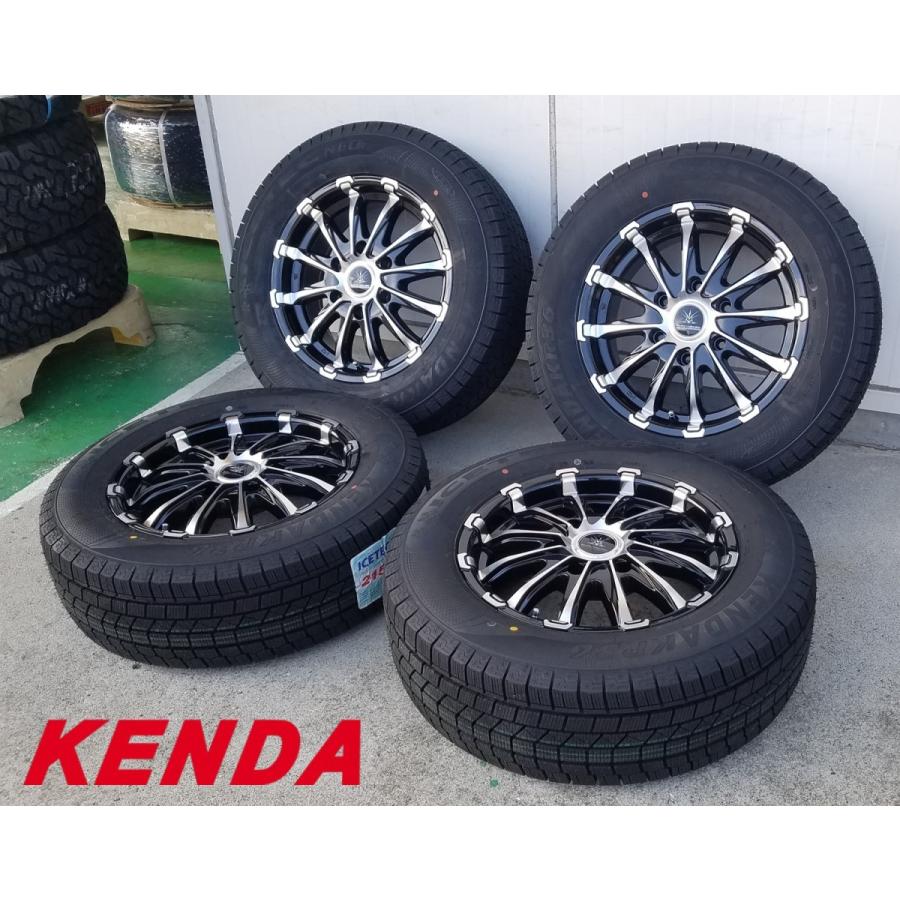 Kenda スタッドレスタイヤ 16インチ ホイールセットハイエース用 ICETEC スタッドレス 200系ハイエース,レジアスエース Bounty