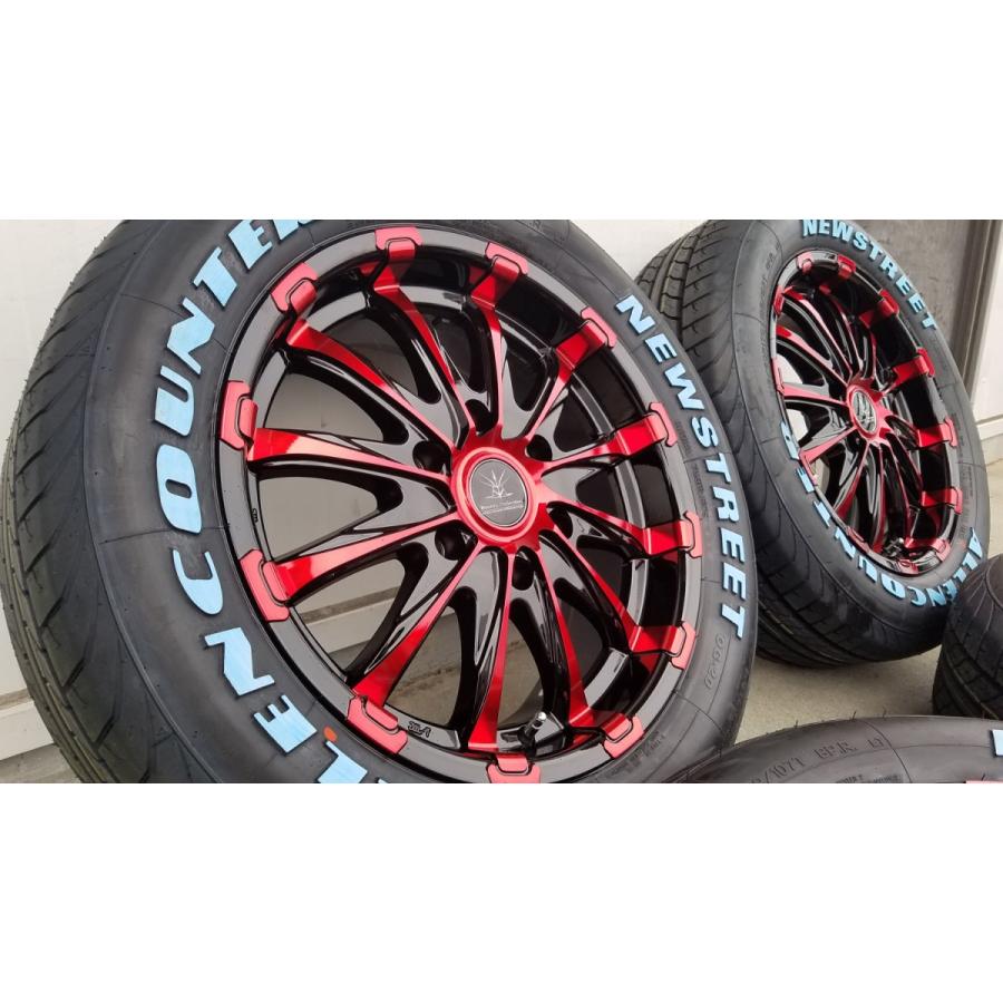 ハイエース 車検対応 レッド 200系ハイエース レジアスエース タイヤ