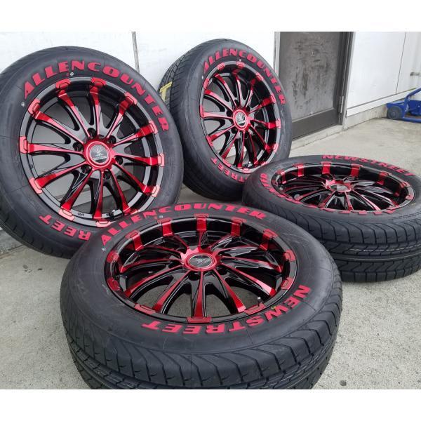 ハイエース 車検対応 レッド 200系ハイエース レジアスエース タイヤ