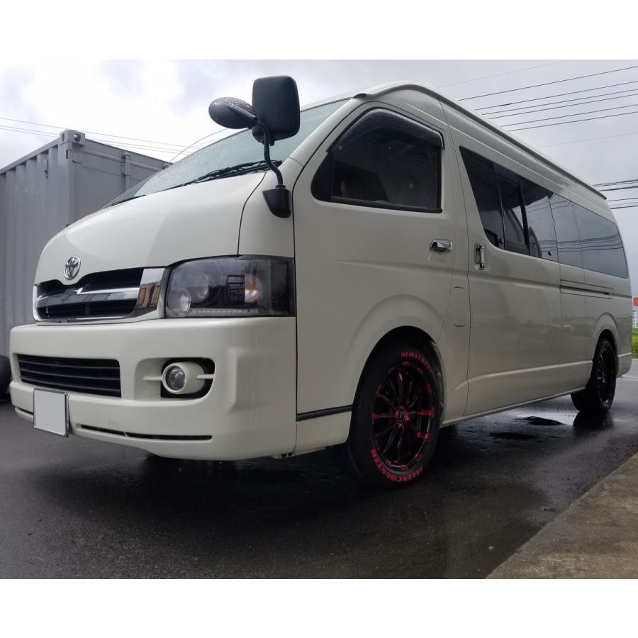 ハイエース 車検対応 レッド 200系ハイエース レジアスエース タイヤ