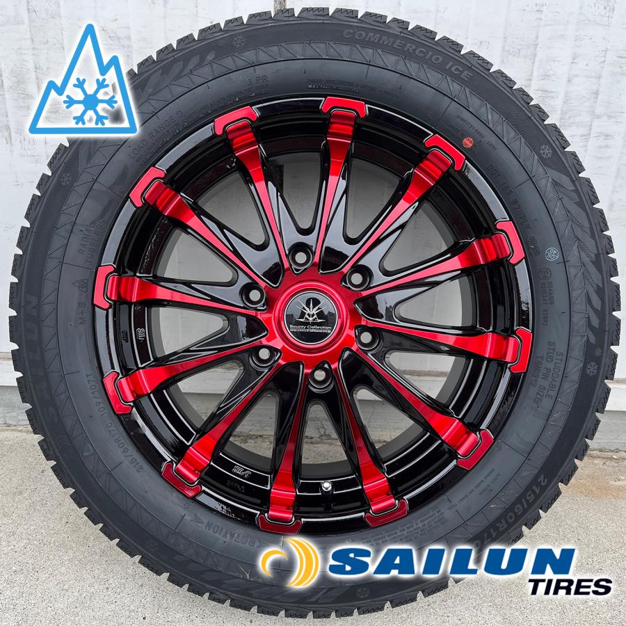 ICE BLAZER 即納 スタッドレス ハイエース タイヤホイールセット