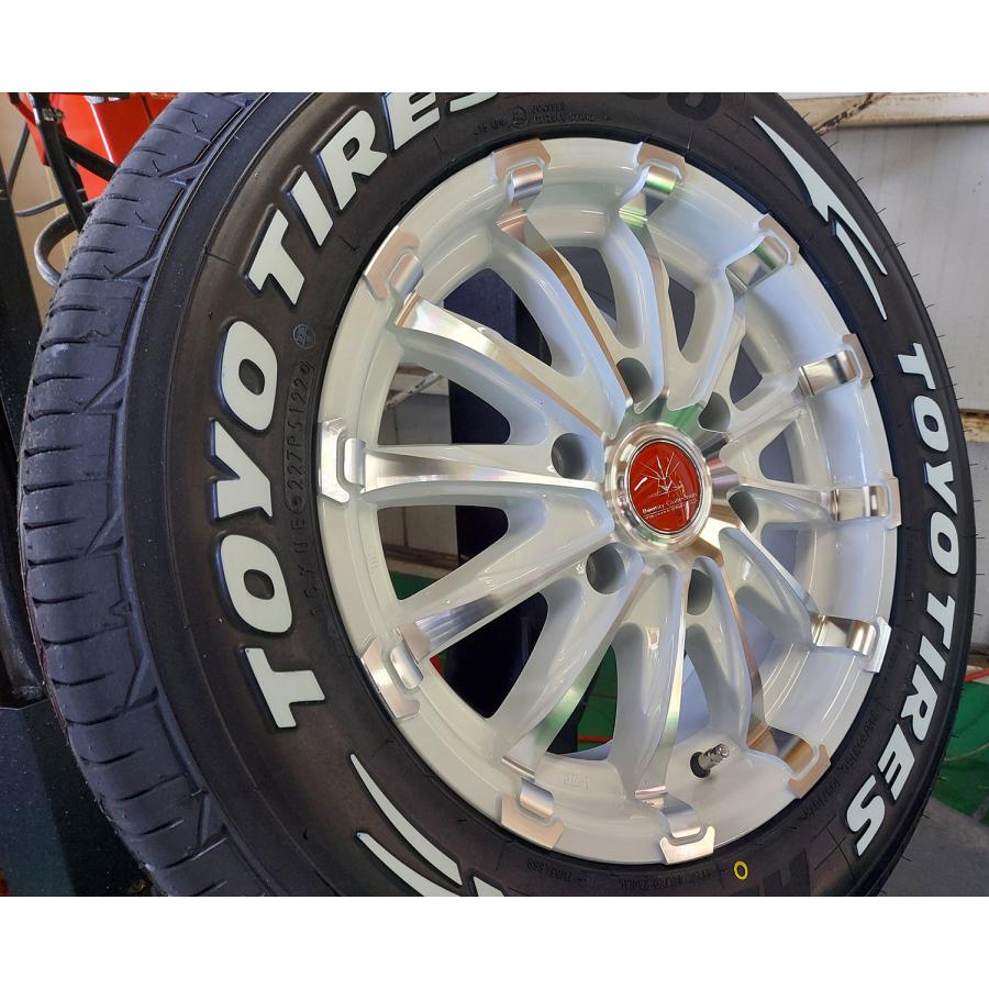 TOYO TIRES 車検対応品 200系ハイエース 200系 タイヤホイールセット 