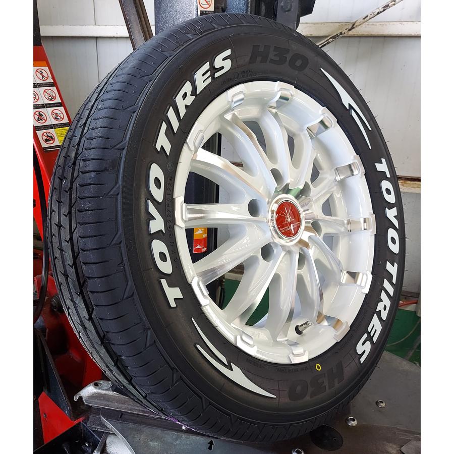 TOYO H30 17インチホイールセット200系ハイエース　引取限定 TOYO TIRES（トーヨータイヤ） 安心梱包 車検対応品 200系ハイエース