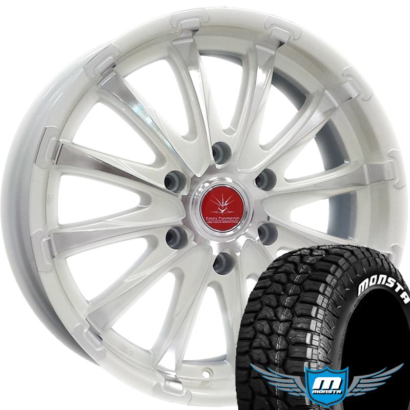 ハイエースなどにMONSTA RT HYBRID 215/65R16C 109/107