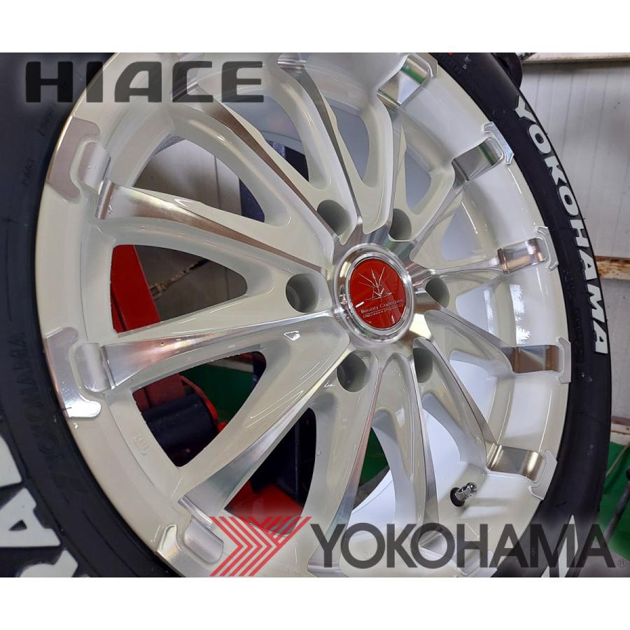 ヨコハマタイヤ（YOKOHAMA TIRE） 安心梱包 車検対応品 ハイエース 200
