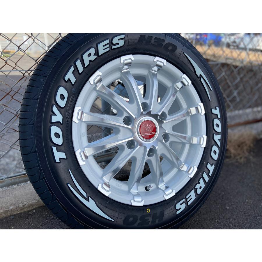 ハイエース貨物 夏タイヤ+ホイール4本セット1台分