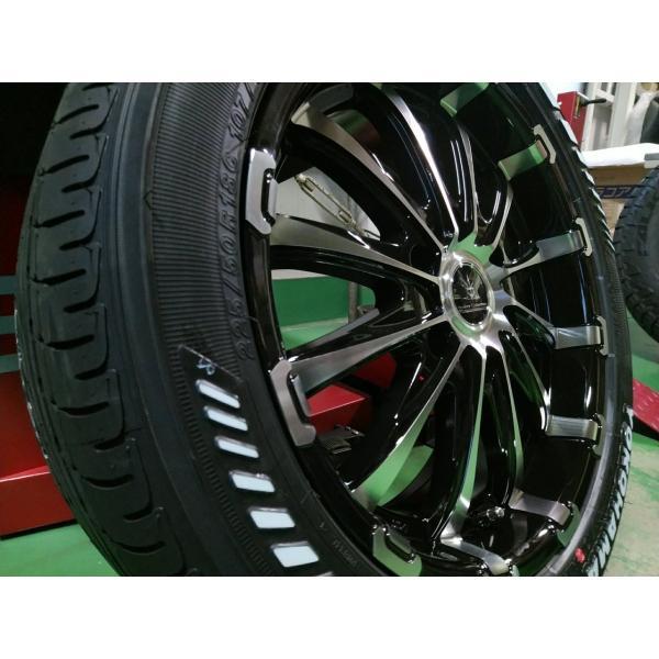 PARADA 新品 200系ハイエース タイヤホイール セット 225/50R18