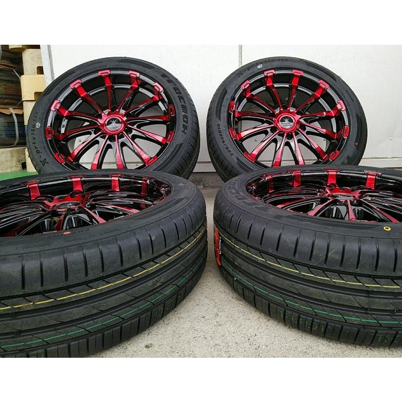 ハイエース200系 18インチ Bounty Collection BD12 レッドクリア 当社