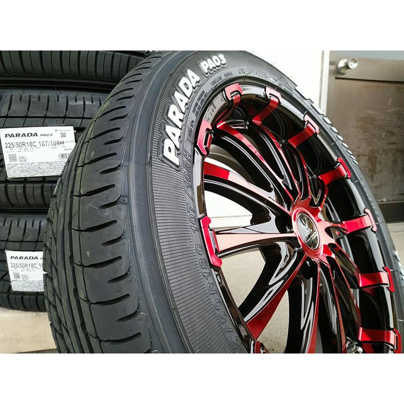 PARADA PA03 ハイエース200系 タイヤホイール ヨコハマ パラダ