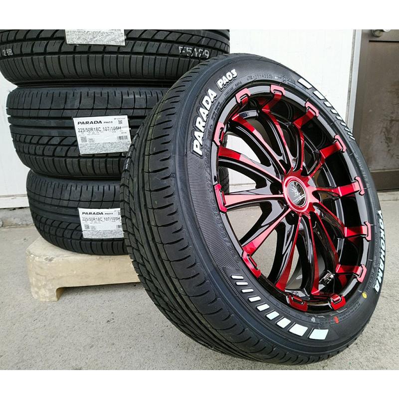 PARADA PA03 ハイエース200系 タイヤホイール ヨコハマ パラダ