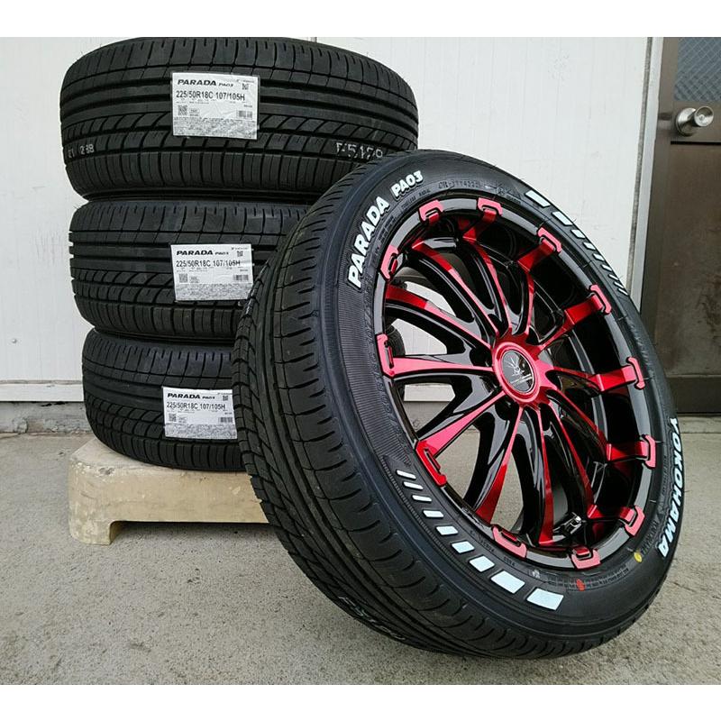 YOKOHAMA PARADA PA03 225/50R18 ハイエース PARADA 【車種】200系ハイエース | 新品 サマータイヤ YOKOHAMA PA03