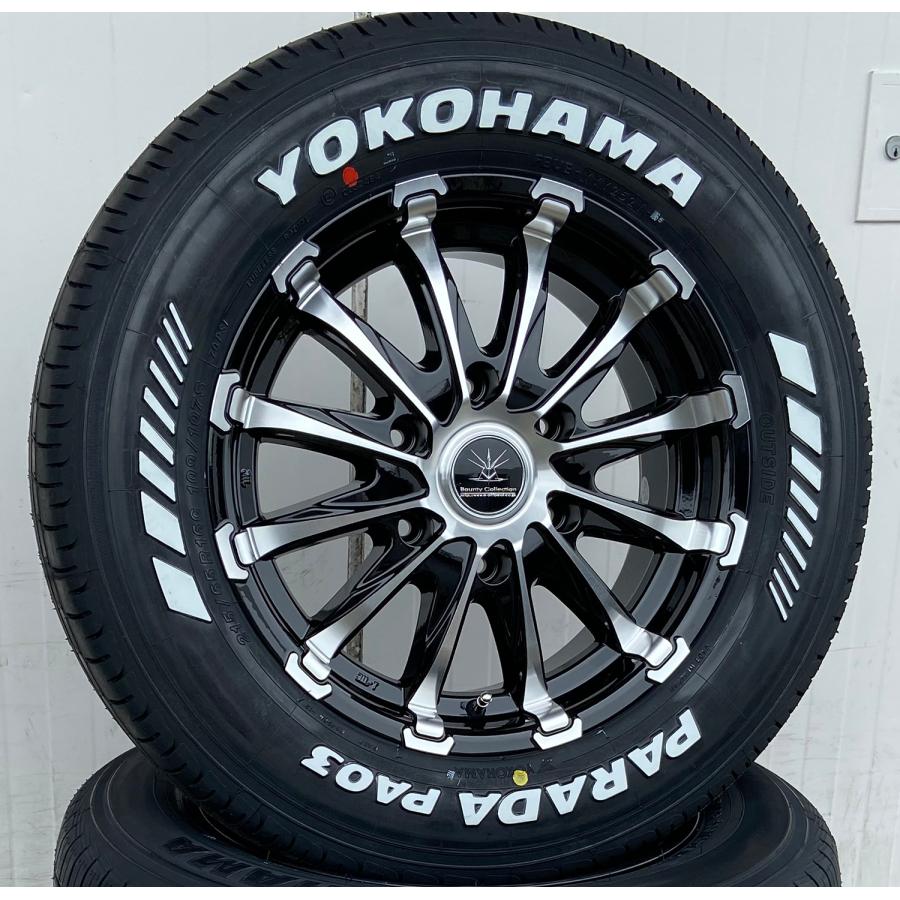PARADA PA03 車検対応 ハイエース 200系用 タイヤホイールセット PARADA PA03 車検対応 ハイエース 200系用 タイヤホイールセット