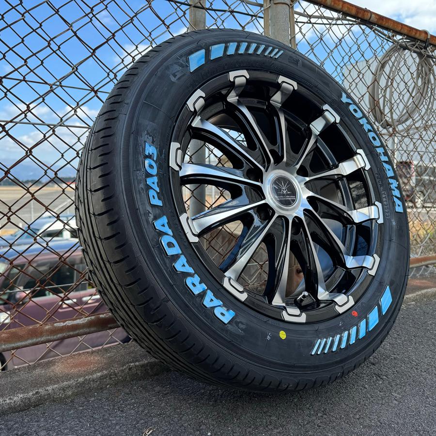 PARADA PA03 車検対応/バン規格適合 ハイエース 200系 タイヤホイール