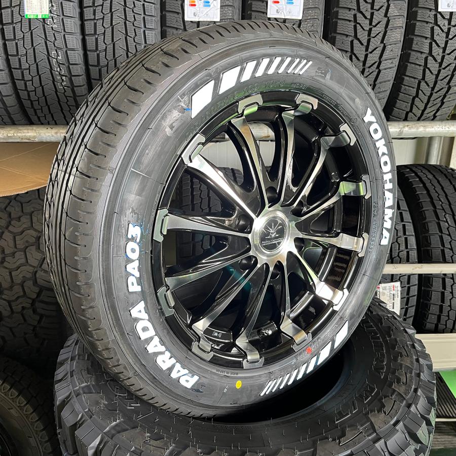 PARADA PA03 【車検対応品】200系ハイエースにお勧め ヨコハマ パラダ 