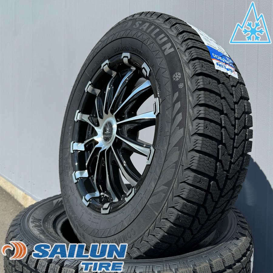 ICE BLAZER 2024年製 スタッドレスタイヤホイールセット HIACE